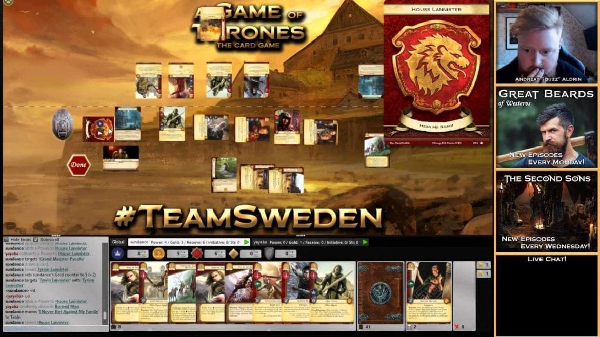 OCTGN Spring League Round 7 - Andreas "Buzz" Aldrin vs Derek Ju