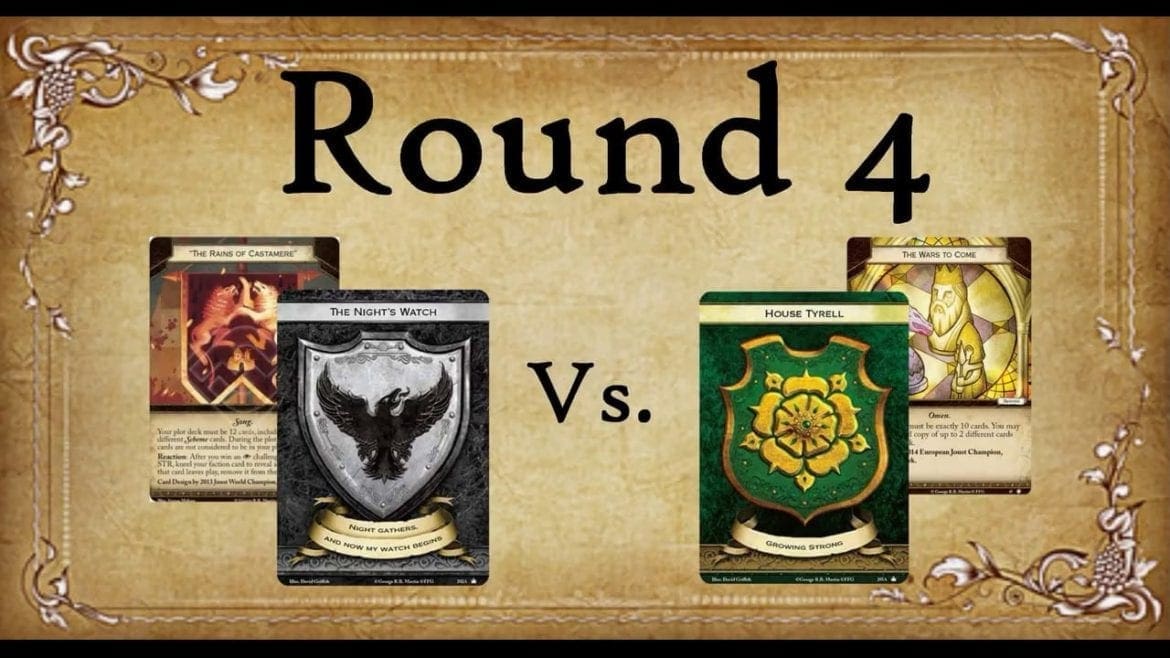 Euros Round 4: Tyrell Wars Vs. NW Rains