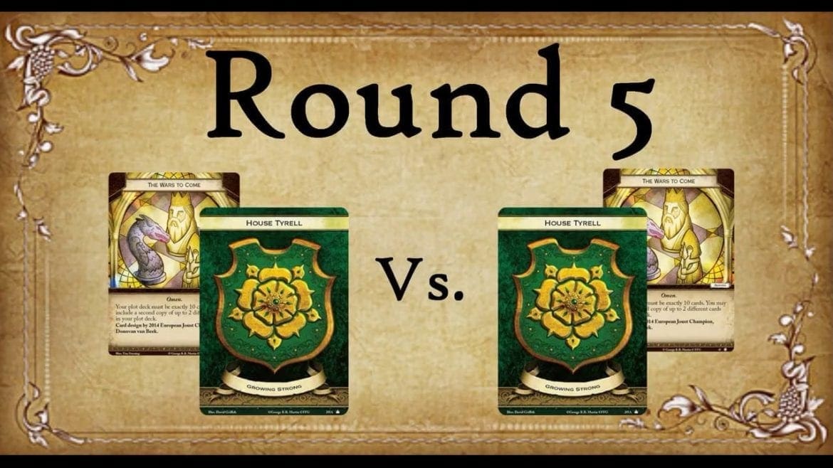 Euros Round 5: Tyrell Wars Vs. Tyrell Wars