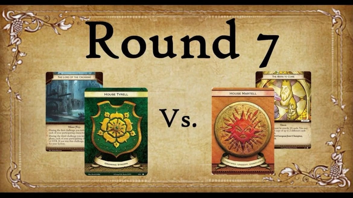 Euros Round 7: Martell Wars Vs. Tyrell Crossing