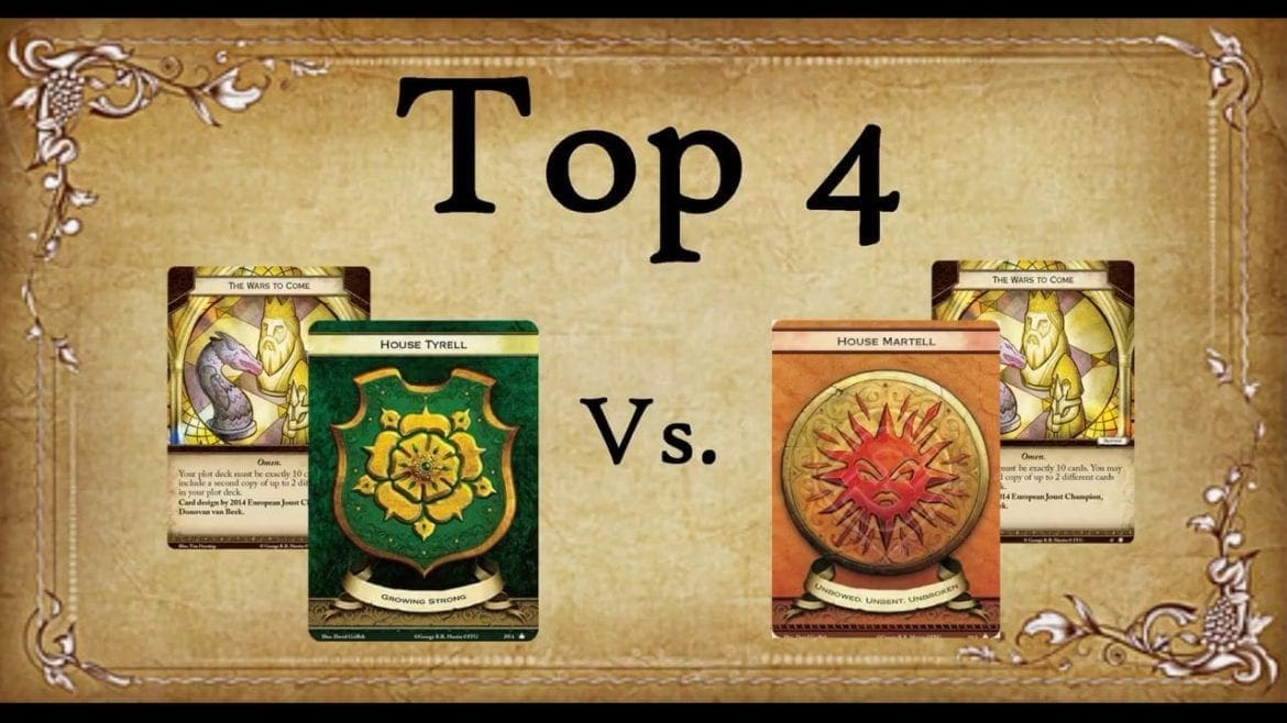 Euros Top 4: Martell Wars Vs. Tyrell Wars