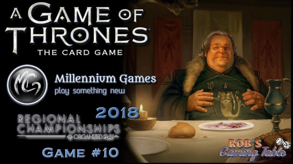 Game of Thrones Card Game - 2018 NY Regionals - Swiss #10 (Targ Wars vs. Martell Winter)