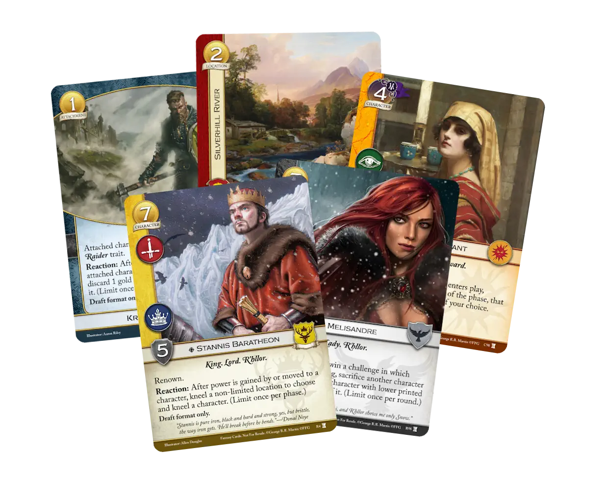 Tower of Joy Draft Set Review Part 2: Baratheon through Night's Watch   AGOT.CARDS